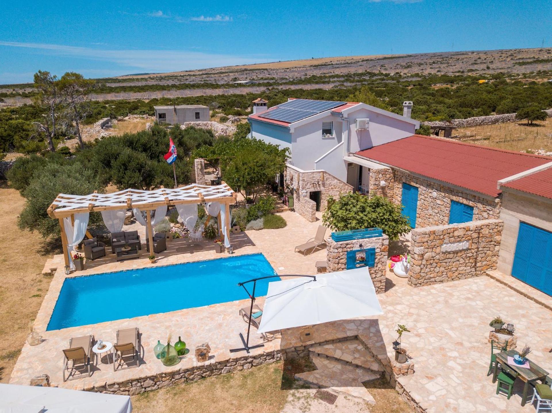 Villa Opg Pelejs Pag Town Habitación foto